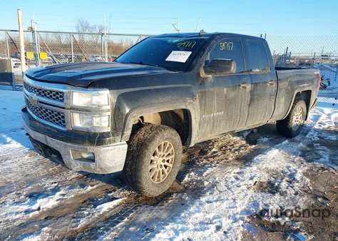 2014 Chevrolet Silverado 1500 1Lt from USA, damaged, VIN 1GCVKREC4EZ175703